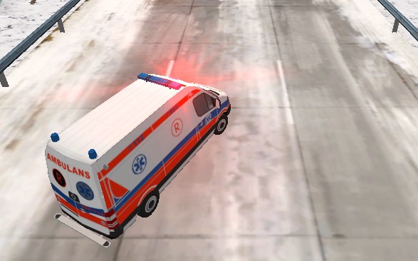 Ambulance Rescue Highway Race