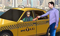 New York'ta Taksici