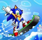 Sonic Ve Mario Snowboard